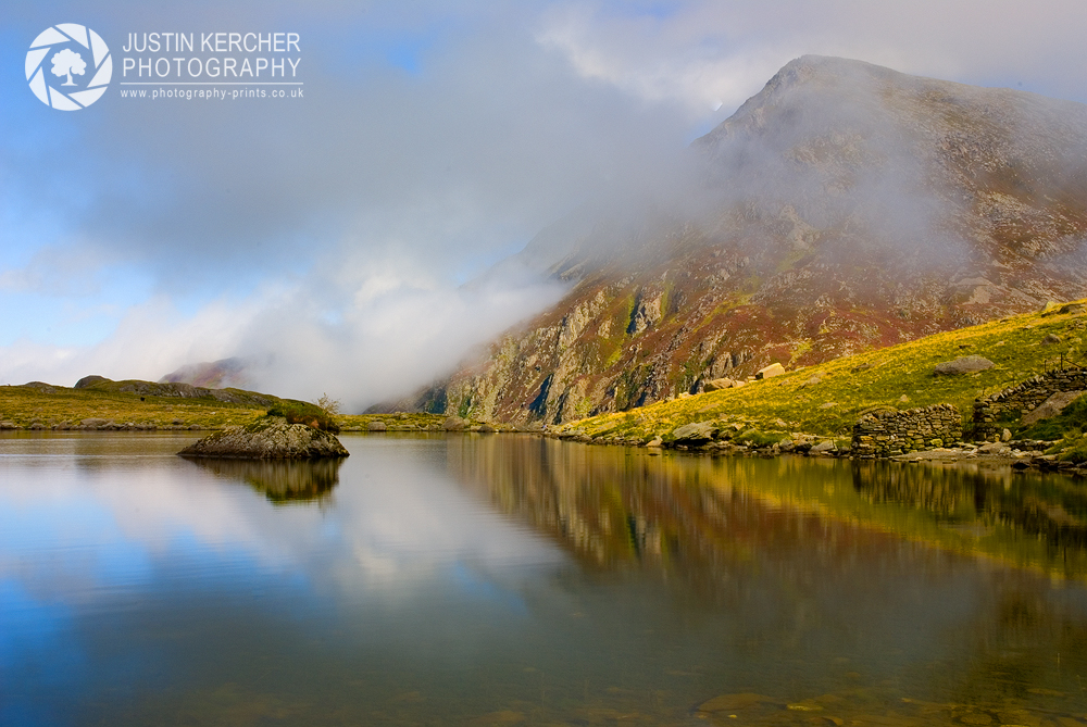 Clouds Over Llyn Idwal