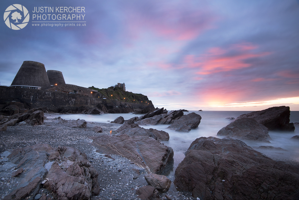 Stormy sunset Over Ilfracombe Bay